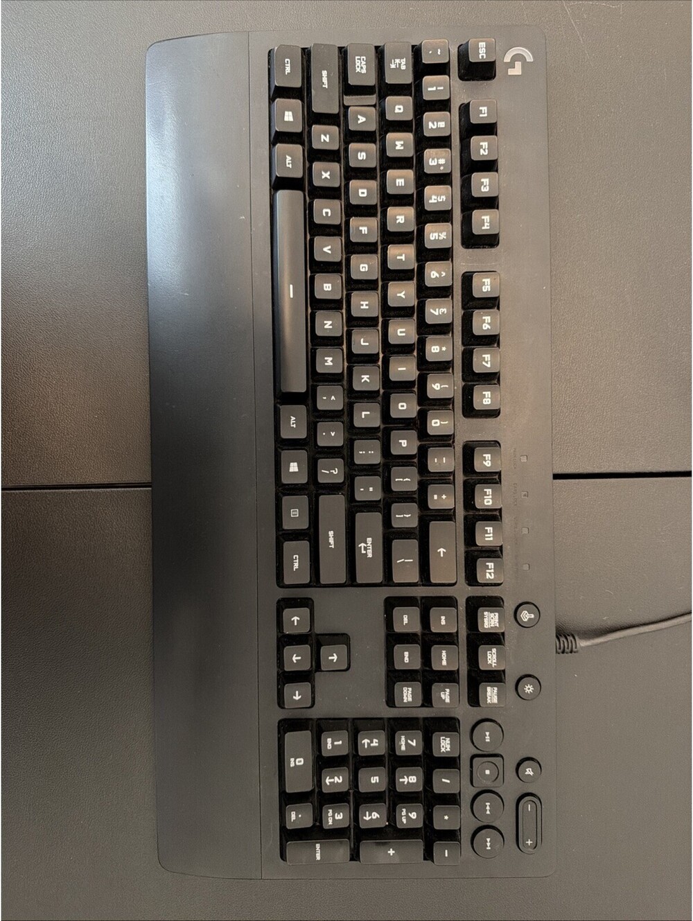 Logitech G213 Prodigy Gaming Keyboard - Black